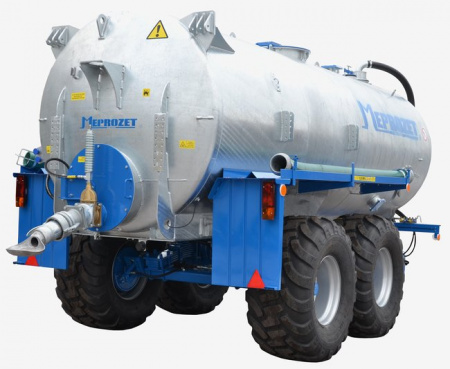 Машина для внесения удобрений PN-1/14A ECO (16 120л) на двухосной колесной базе BOGIE.